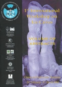 1ST INTERNATIONAL WORKSHOP ON ICE CAVES. VOLUM OF ABSTRACTS