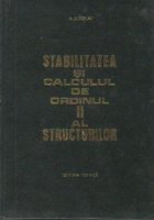 Stabilitatea calculul ordinul structurilor