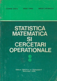 Statistica matematica si cercetari operationale, Volumul al II-lea