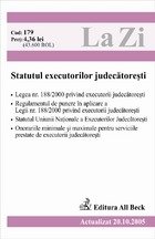 Statutul executorilor judecatoresti (actualizat la 20.10.2005)