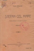 Stefan cel Mare - Drama istorica in trei acte