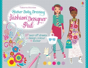 Sticker Dolly Dressing Fashion designer pad