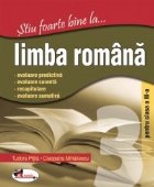 Stiu foarte bine la... Limba romana, clasa a III-a