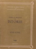 Studii articole istorie LVII LVIII