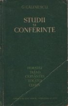 Studii si conferinte - Horatiu, Tasso, Cervantes, Tolstoi, Cehov