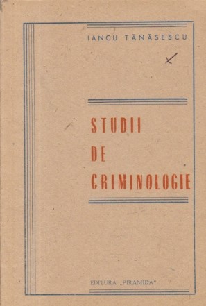 Studii de criminologie