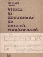 Studii documente muzica romaneasca