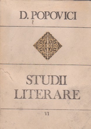 Studii literare, VI - Eminescu in critica si istoria literara romana