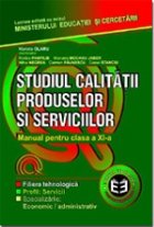 Studiul calitatii produselor serviciilor Manual