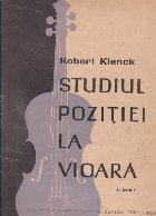 Studiul pozitiei vioara Caietul