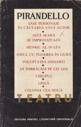 Teatru - Pirandello