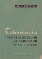 Tehnologia ingrasamintelor sarurilor minerale