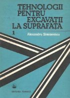 Tehnologii pentru excavatii suprafata Volumele