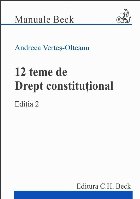 12 teme de drept constituţional