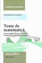 Teme matematica 2013 2014 (clasa