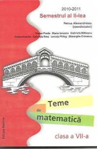 TEME DE MATEMATICA CLASA A VII-A SEMESTRUL AL II-LEA