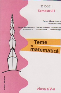 Teme de matematica (clasa a V-a, semestrul - I, 2010-2011)