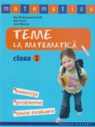 Teme matematica Clasa (exercitii probleme