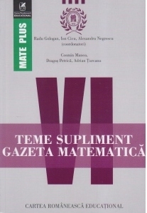 Teme supliment. Gazeta Matematica. Clasa a VI-a