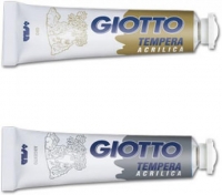 Tempera GIOTTO auriu, tub 21 ml