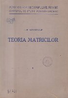 Teoria Matricilor (Gantmaher)