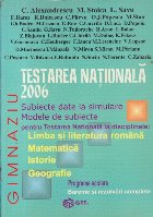 TESTARE NATIONALA 2006 (Limba literatura