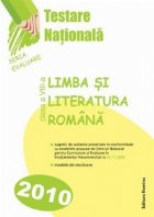 Testare Nationala Limba Literatura Romana