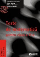 Teste matematica pentru clasa