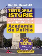 Teste grilă istorie pentru concursul