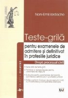 Teste grila Drept procesual civil