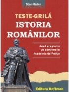 Teste grila istoria romanilor dupa