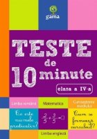 Teste de 10 minute clasa a IV a