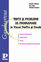 Teste probleme programare Visual FoxPro