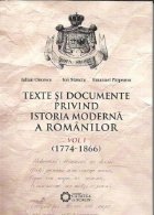 Texte documente privind istoria moderna