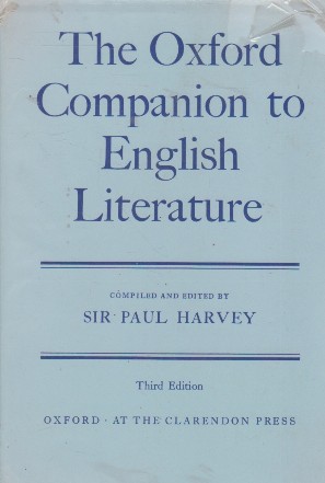 The English Companion to English Literature (Sir Paul Harvey)