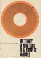 The Theory of Functions of a Complex Variable