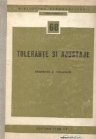 Tolerante si ajustaje (Standarde si comentarii)