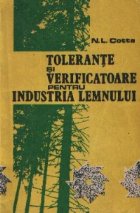 Tolerante verificatoare pentru industria lemnului