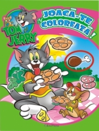 Tom si Jerry - Joaca-te si coloreaza!