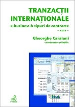 Tranzactii internationale. E-business si tipuri de contracte - curs