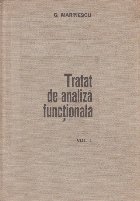 Tratat de analiza functionala