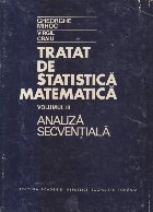 Tratat de statistica matematica, Volumul al III-lea - Analiza secventiala