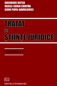 Tratat de stiinte juridice - volumul II