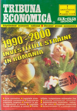 Tribuna Economica, Nr. 51-52/2000