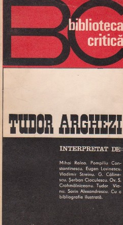 Tudor Arghezi interpretat de...