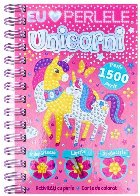 Unicorni : activităţi cu perle,carte de colorat