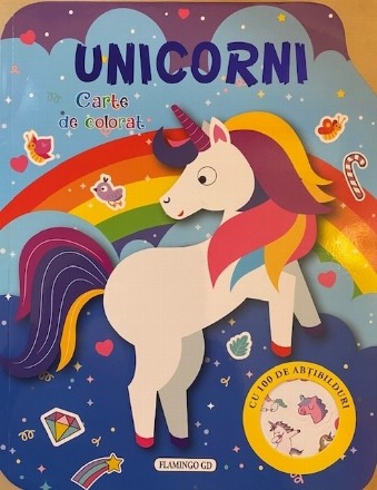 Unicorni. Carte de colorat