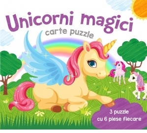 Unicorni magici. Carte puzzle