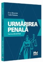 Urmărirea penală curs universitar