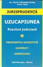 Uzucapiunea. Practica Judiciara. Prescriptia Achizitiva. Uzufruct. Granituire